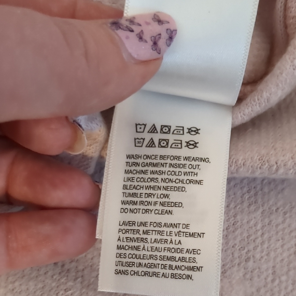 Pink Star Patterned Sweatshirt - Picture 5 of 8